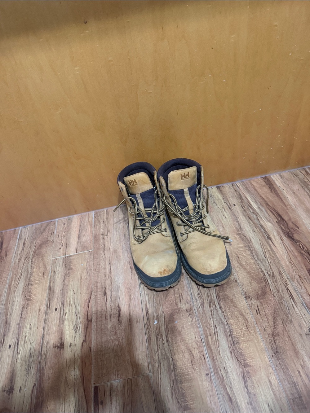 Helly Hansen  Brown and Black Lace-Up Hiking Boots